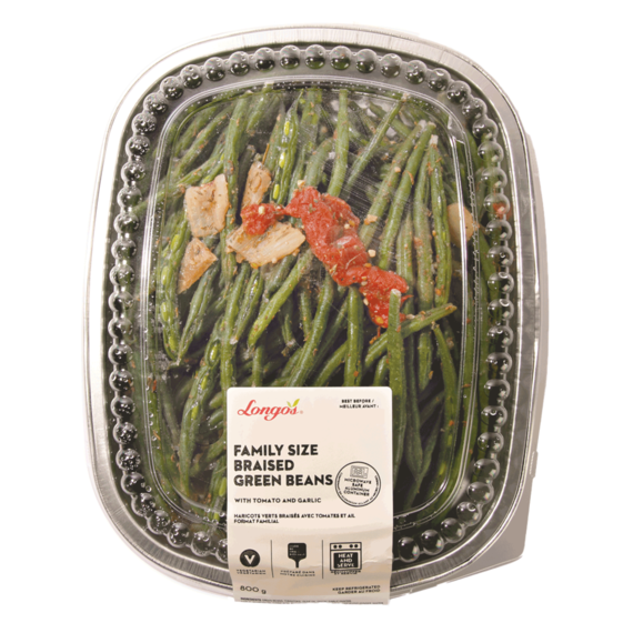 Longo's Braised Green Beans with Tomato & Garlic, Family Size